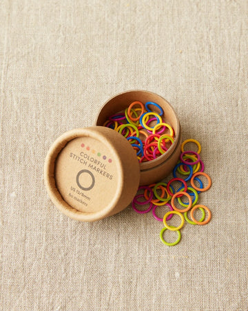 Colourful Stitch Markers | Cocoknits